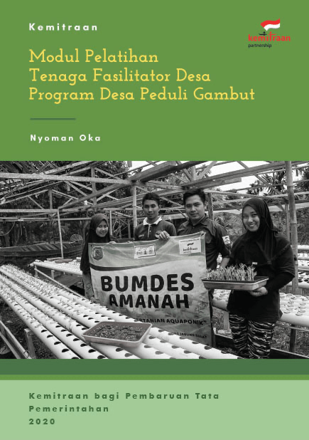 Buku Panduan Lokalatih Fasilitator Desa Peduli Gambut