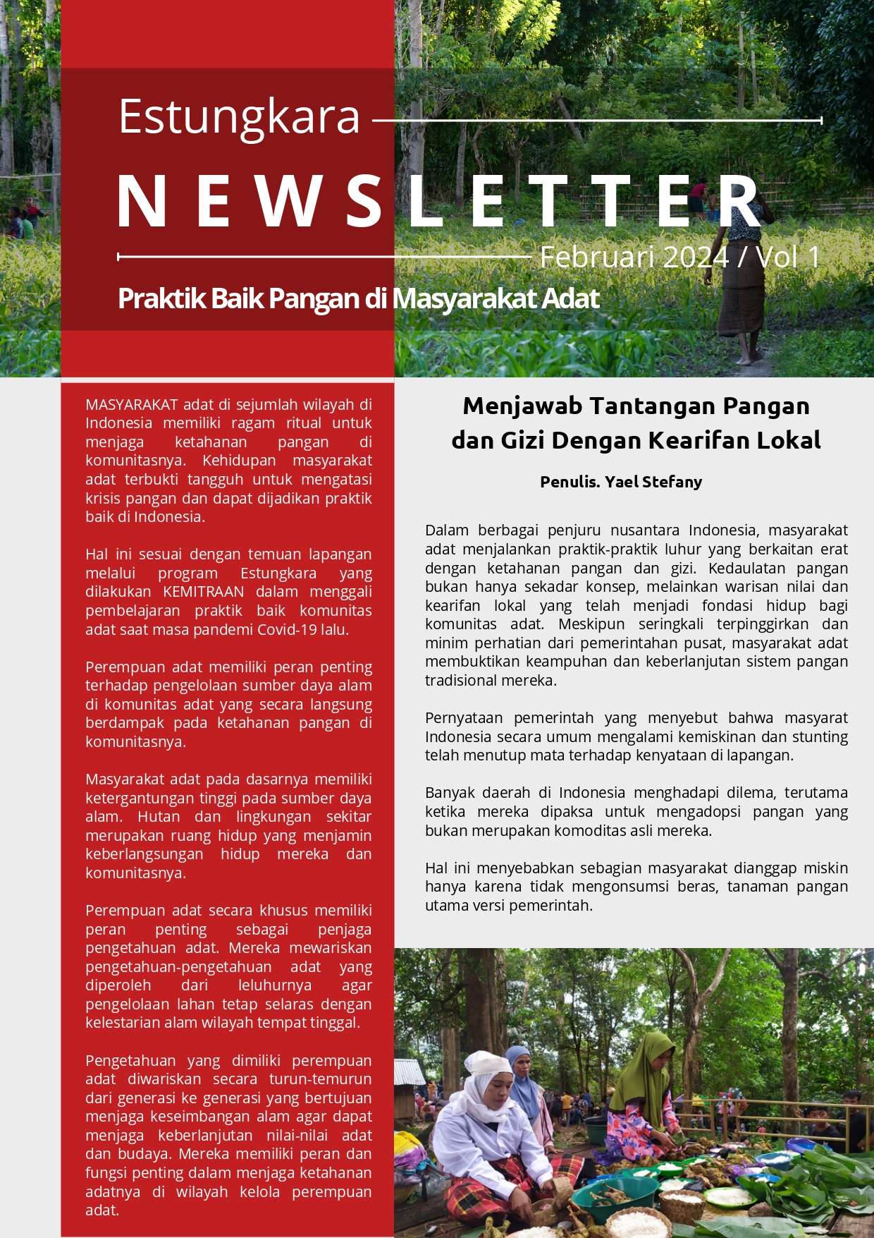 Estungkara Newsletter: Februari 2024 / Vol 1